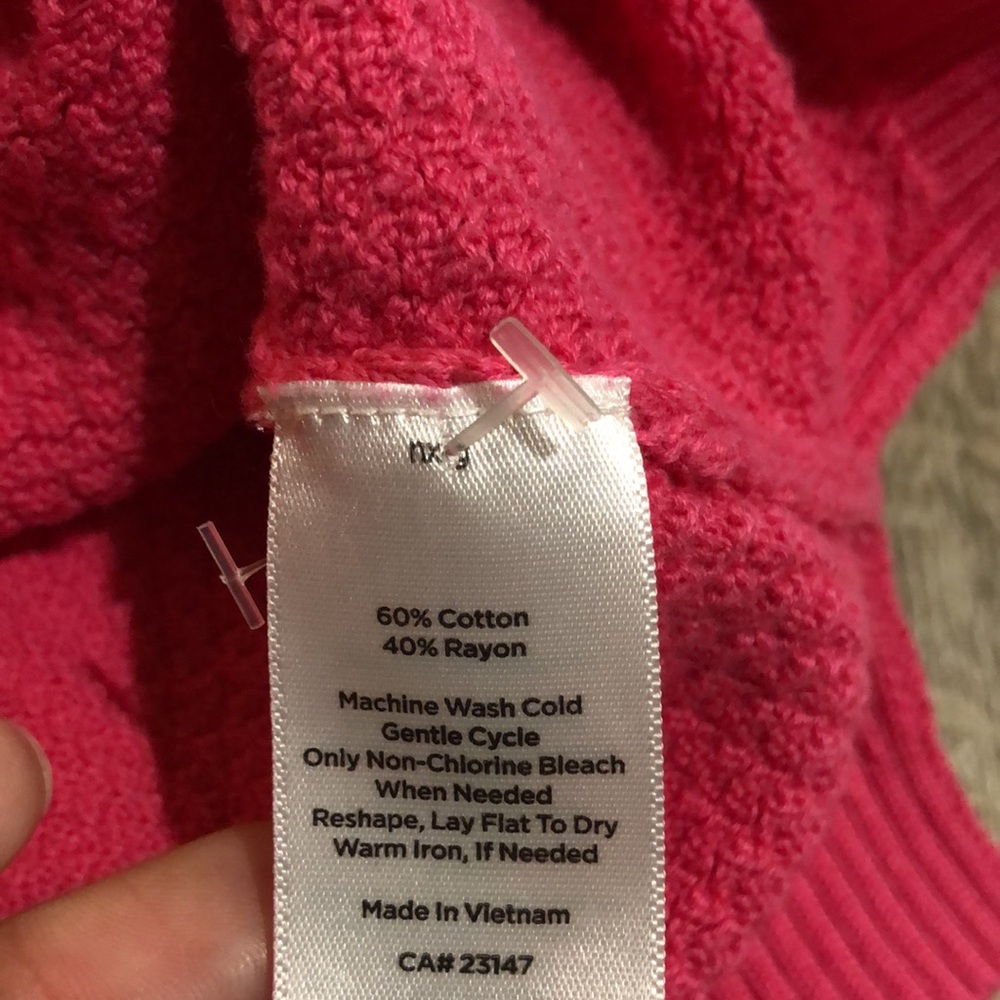 TALBOTS Petite Boat Neck Textured Tunic Sweater - Picture 4 of 9